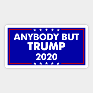 Anybody but Trump Sticker